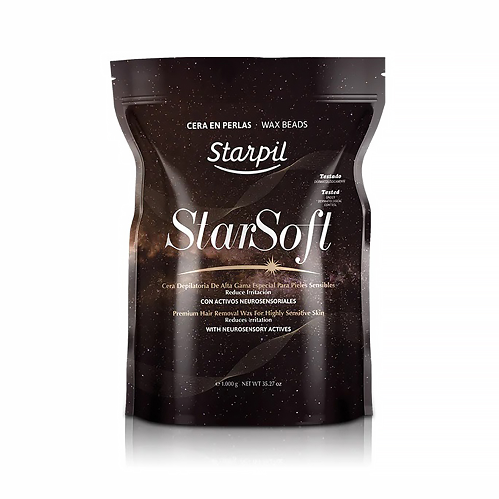 Воск синтетический пленочный высокоэлластичный STARPIL StarSoft в гранулах, 1000г