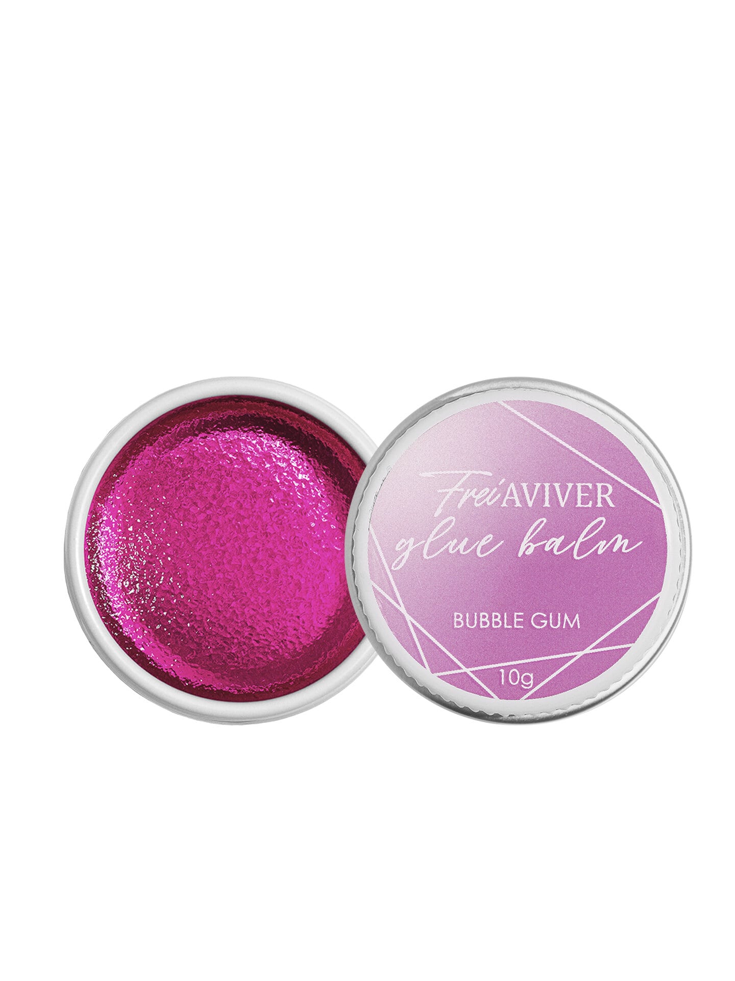 FreiAVIVER Клей-бальзам для ламинирования ресниц Bubble gum, розовый