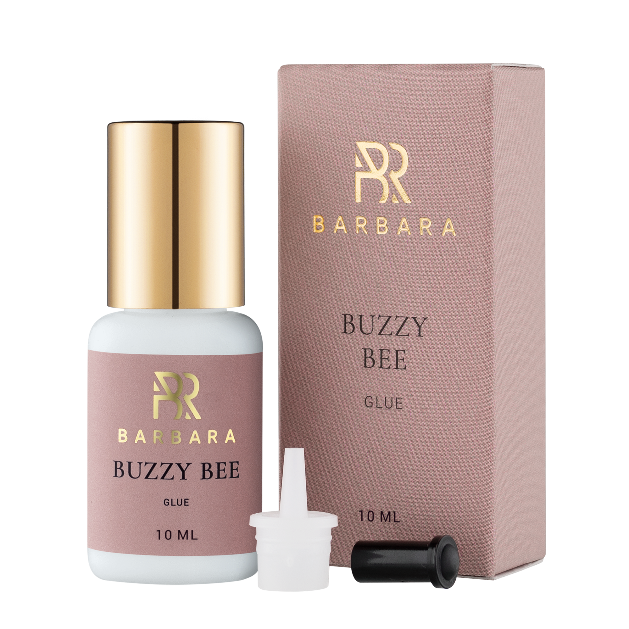 Клей Barbara "Buzzy Bee", чёрный, 10 мл