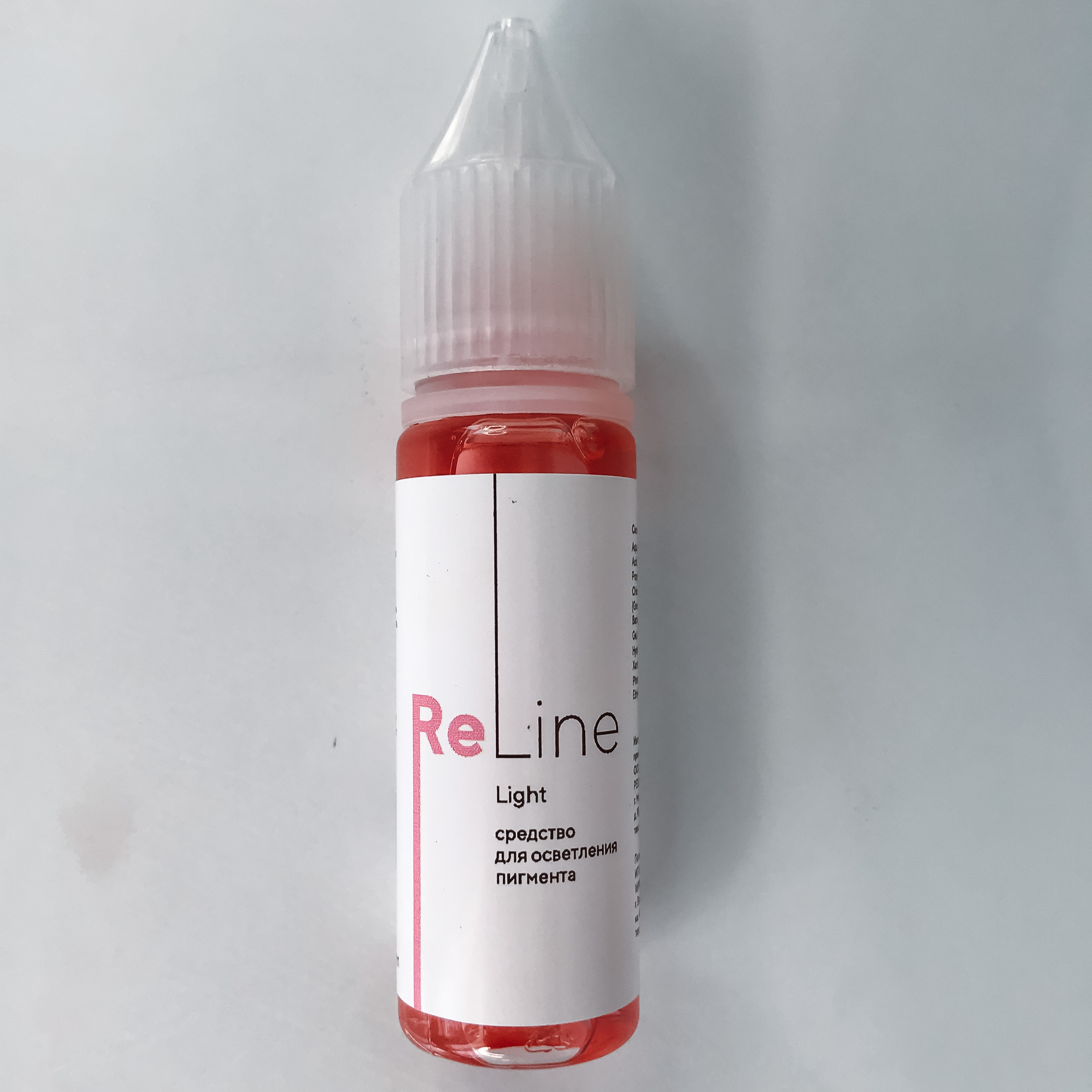 Ремувер для перманентного макияжа PERMANENTLINE Reline Light, 15ml