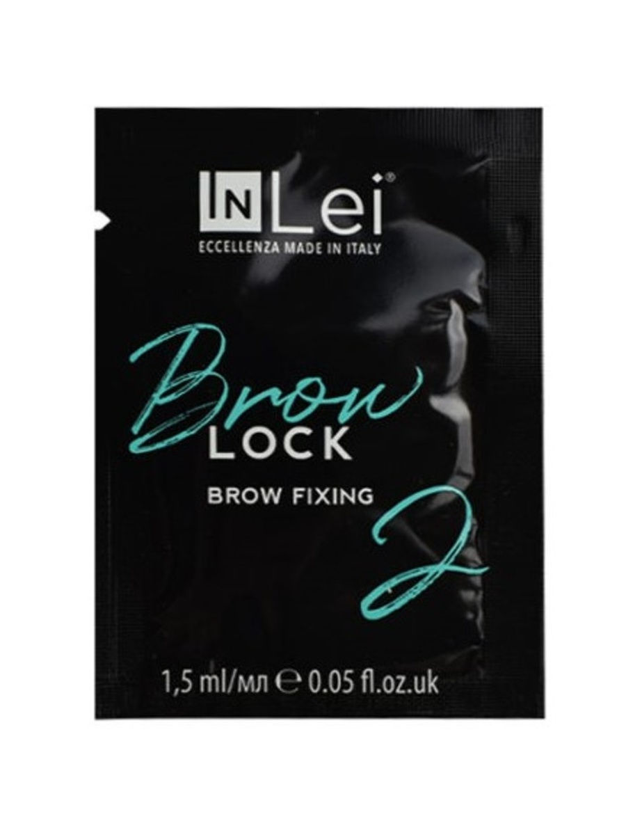 Состав для ламинирования бровей InLei №2 фиксирующий "Brow Lock", 1.5мл