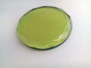 Кристалл для клея зеленый