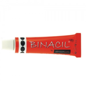 Краска для бровей Binacil, черный 15ml