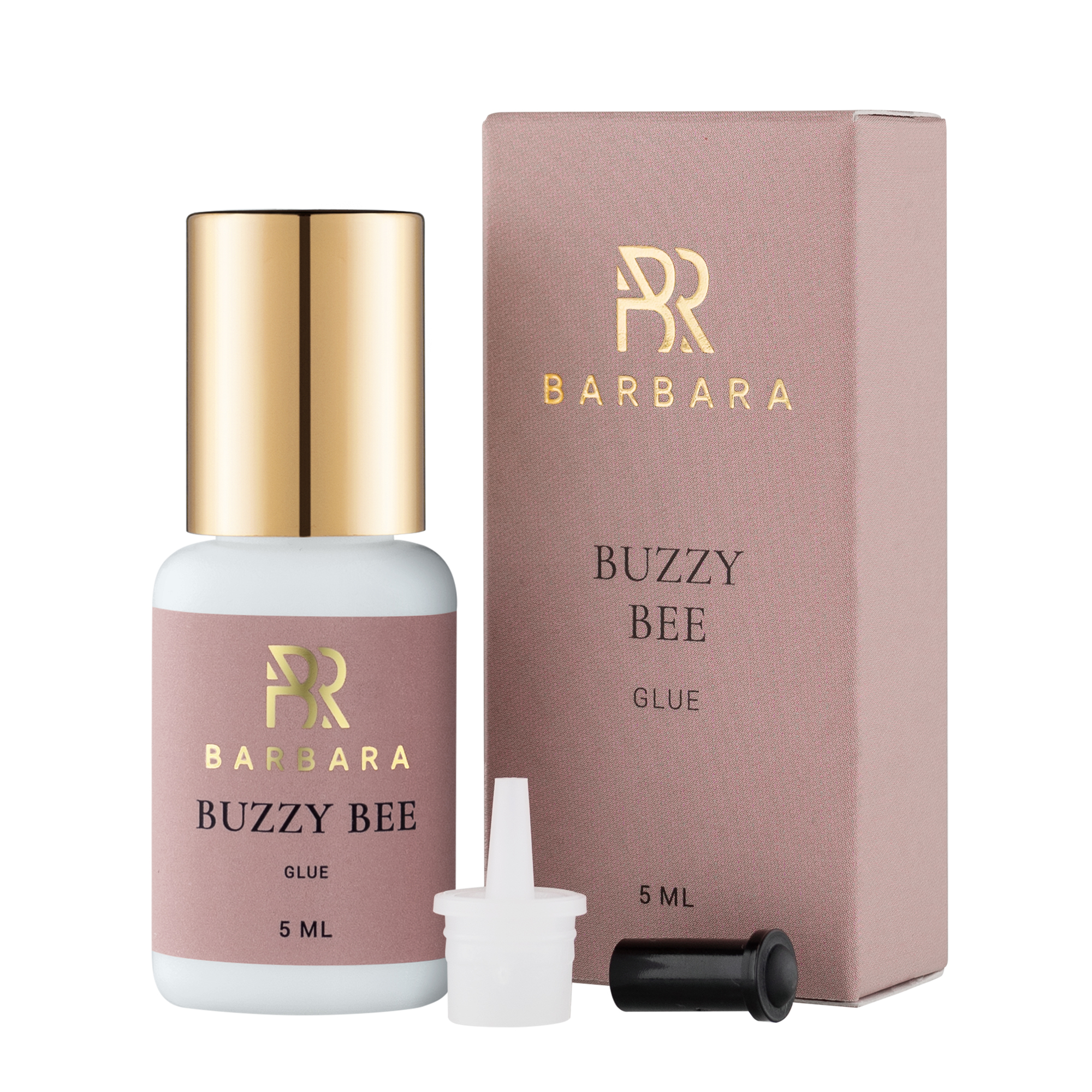 Клей Barbara "Buzzy Bee", чёрный, 5 мл
