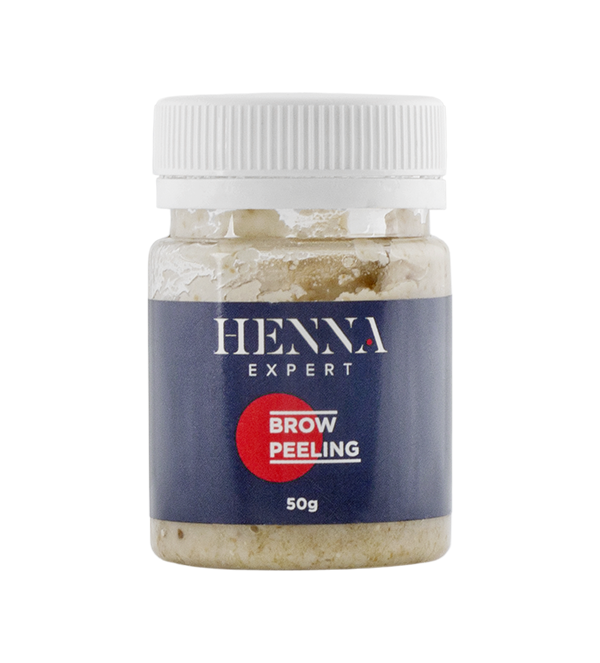 Пилинг для бровей 4 масла и овсяные хлопья "Henna Expert"