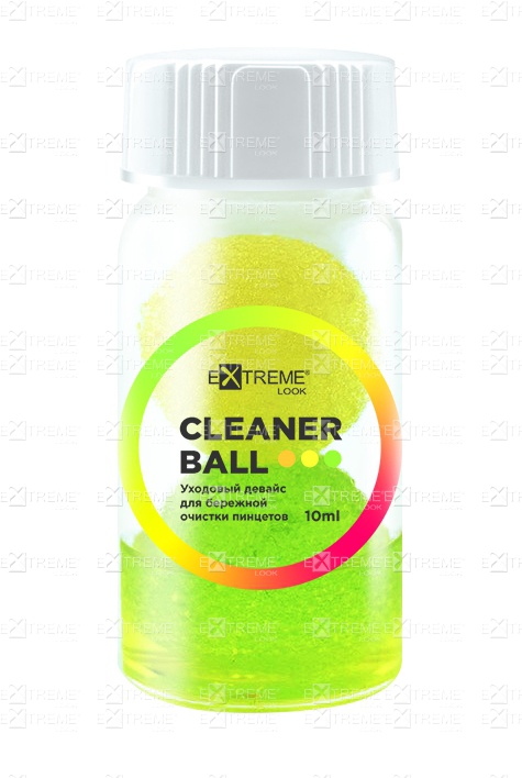 Уходовый девайс для бережной очистки пинцетов "Cleaner Ball"