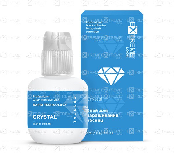 Клей Extreme Look "Cristal" прозрачный, 5ml