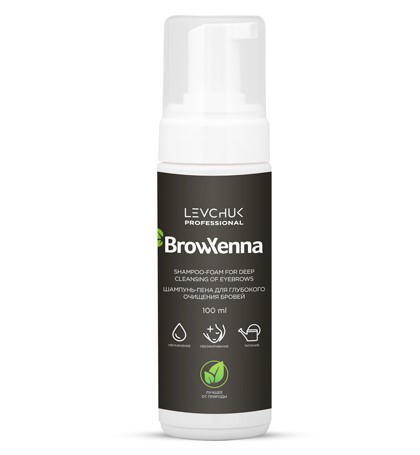 Шампунь-пена для глубокого очищения бровей BrowXenna Shampoo 100 мл
