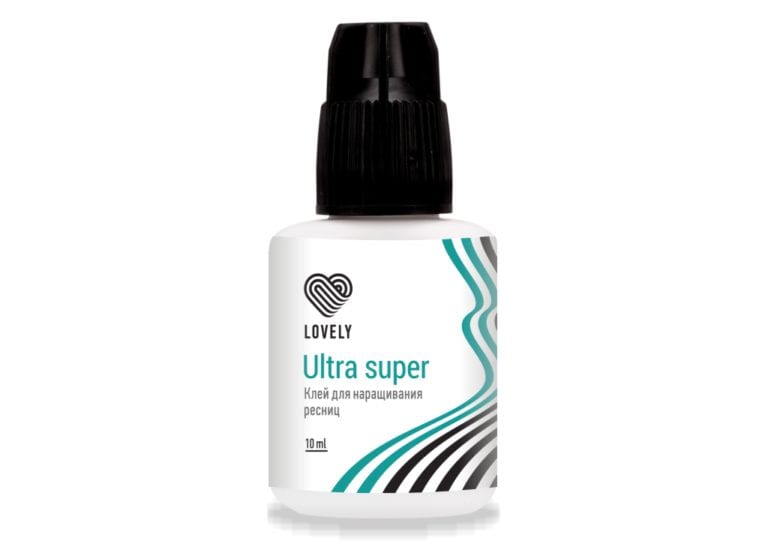 Клей Lovely "Ultra Super", чёрный, 5ml (УЦЕНКА срок до 06.20)
